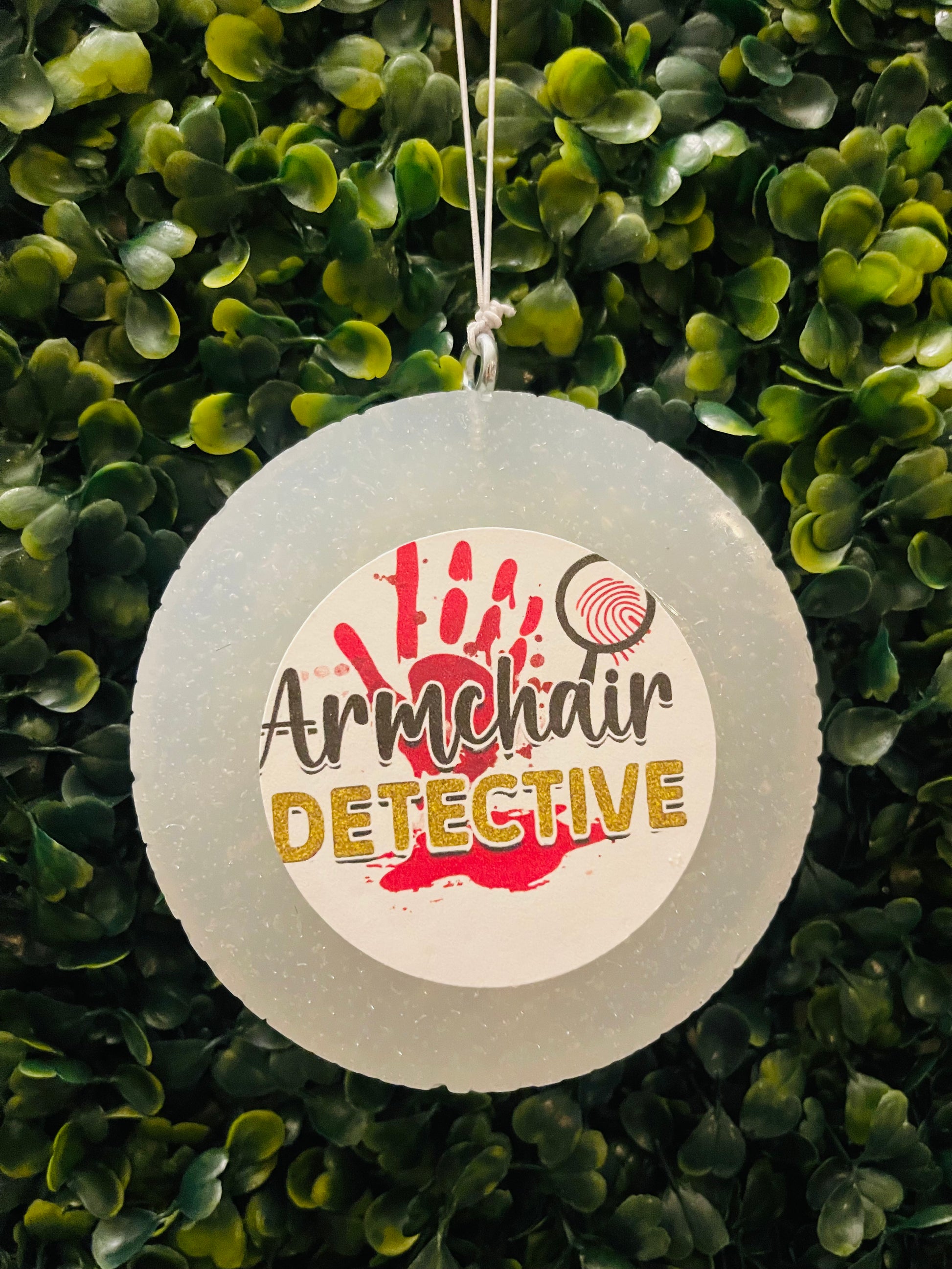 Armchair Detective Car Freshie- Scent Boys of Fall